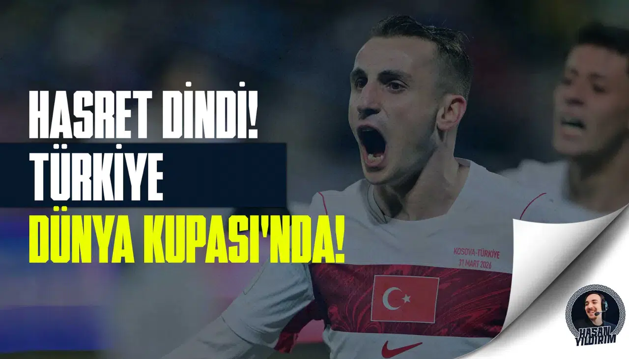Hasret dindi! Türkiye Dünya Kupası'nda!