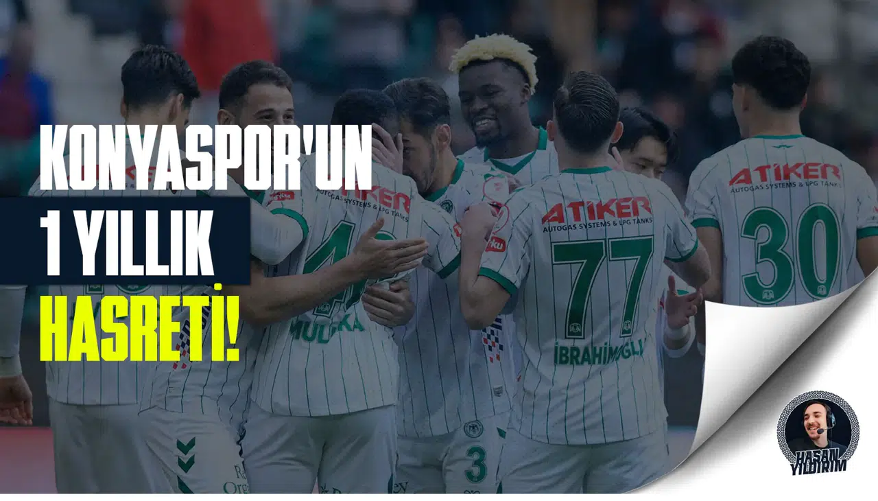 Konyaspor’un 1 yıllık hasreti!