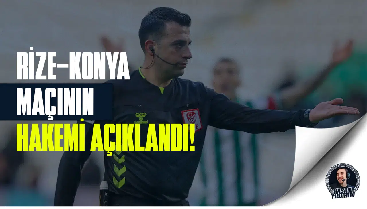 Rizespor - Konyaspor maçı, Ömer Faruk Turtay’da