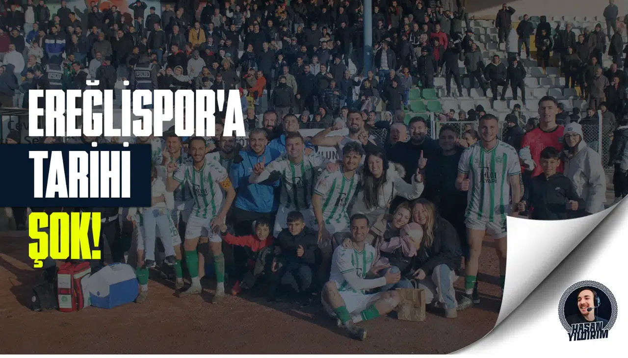 Ereğlispor’a tarihi şok!
