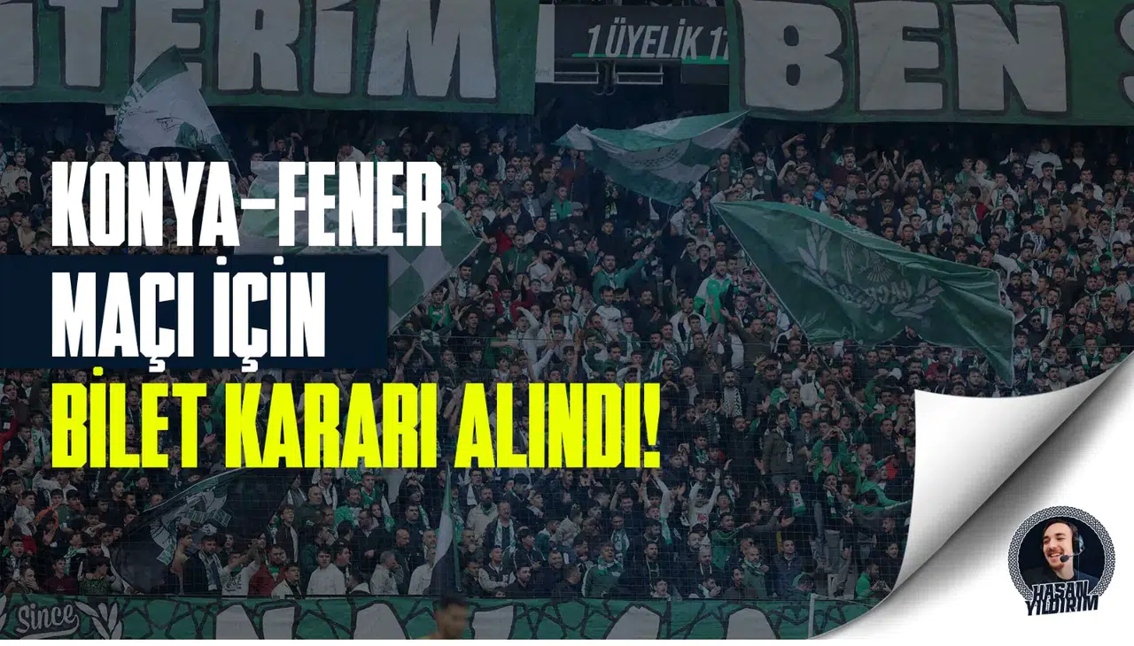 Konyaspor - Fenerbahçe maçı öncesinde bilet kararı alındı! Peki, biletler ne kadar?