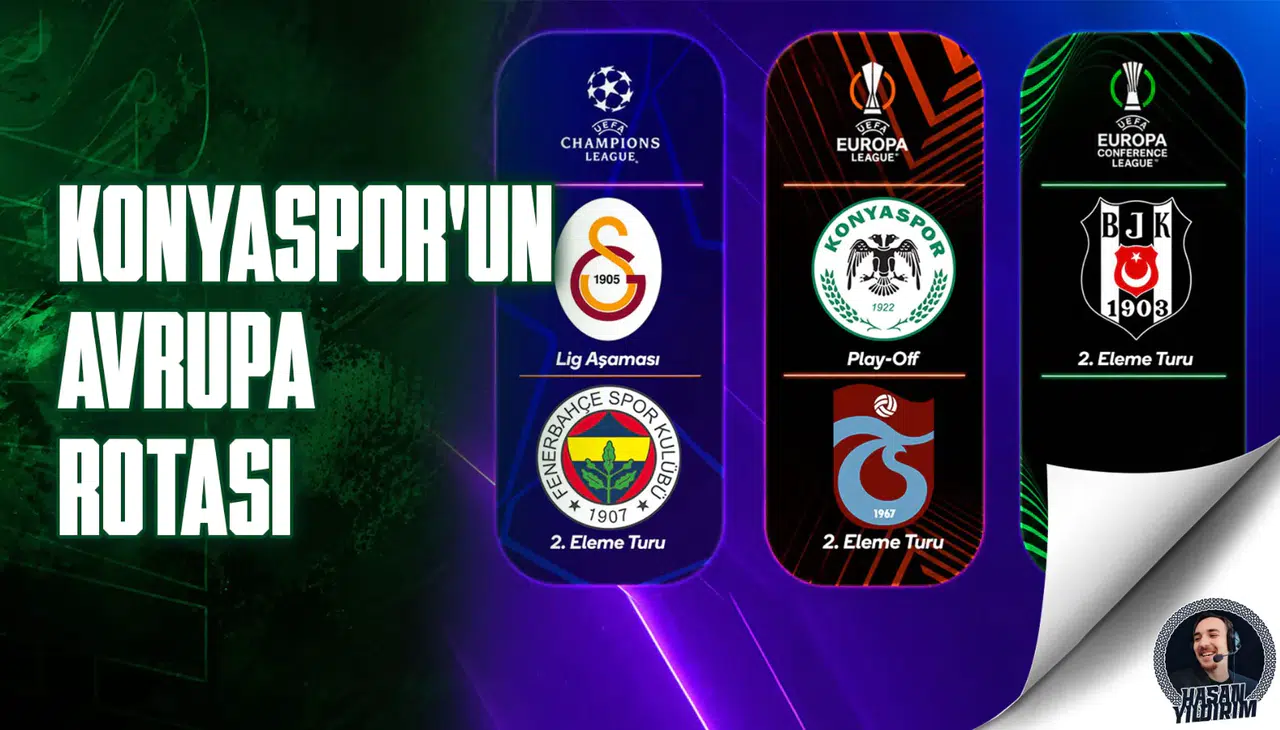 Konyaspor’un Avrupa rotası!