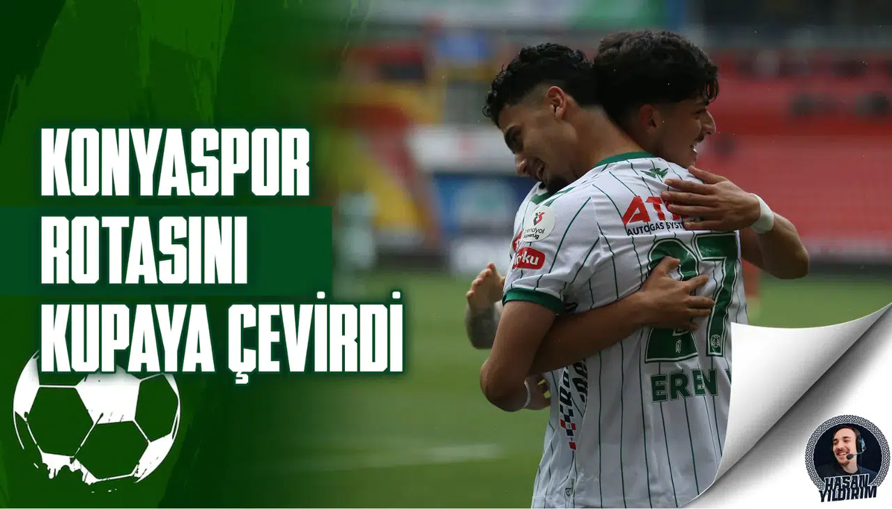 Konyaspor rotasını kupaya çevirdi