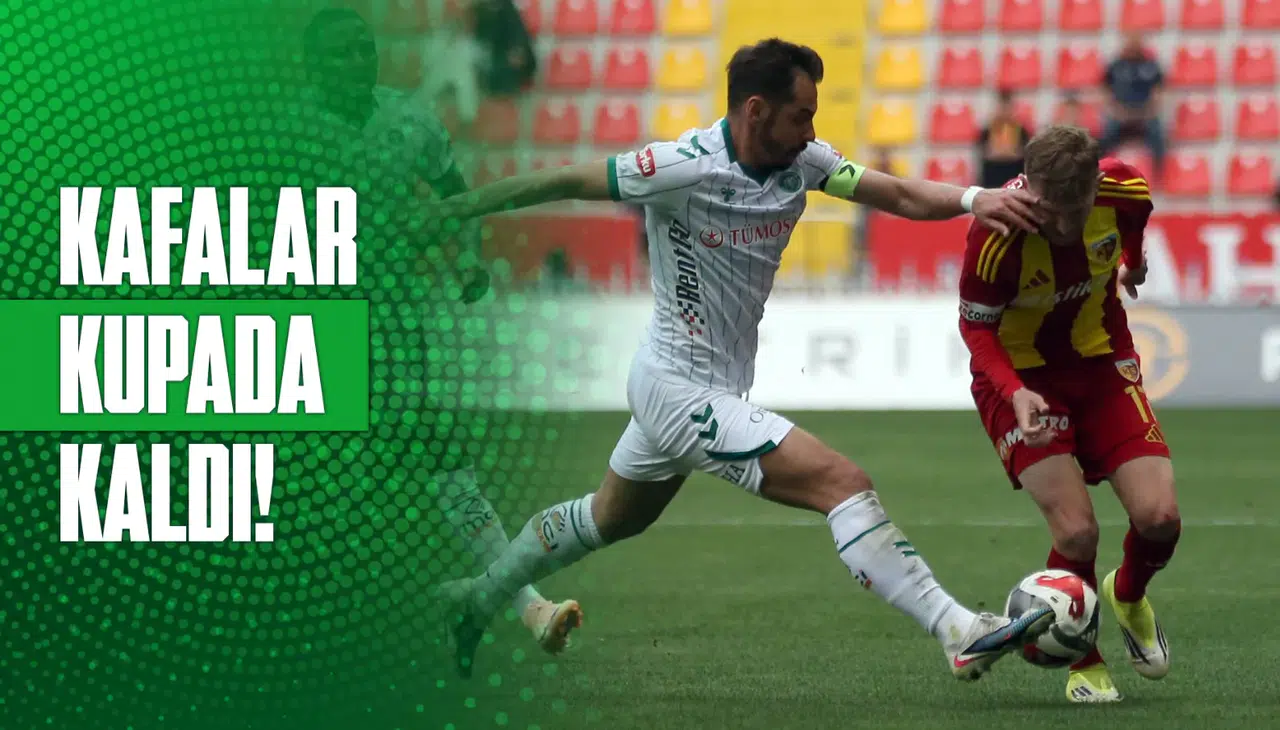 Konyaspor'un kafası kupada: 2-1