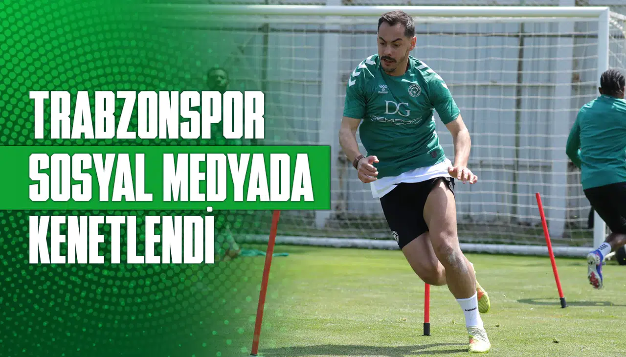 Trabzonspor sosyal medyada kenetlendi