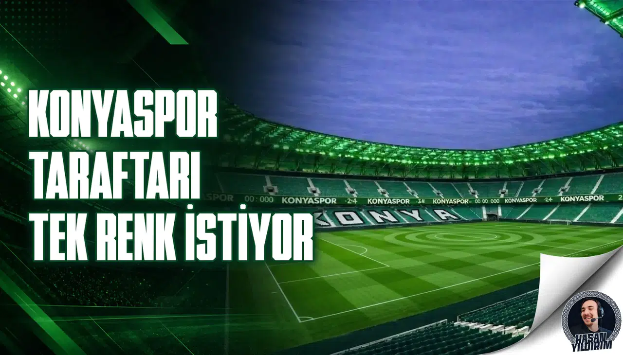Konyaspor taraftarı tek renk istiyor