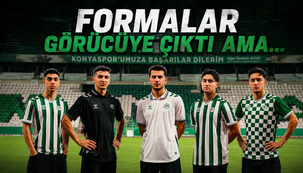 Konyaspor formaları görücüye çıktı ama…