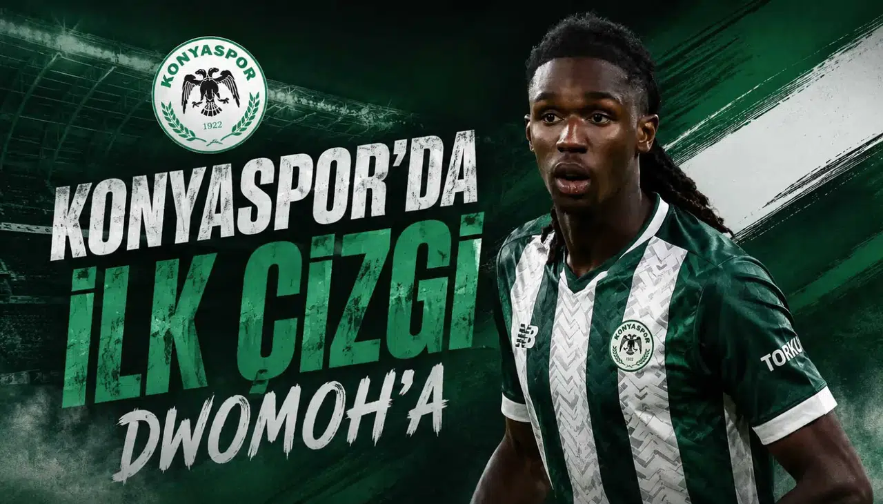 Konyaspor’da ilk çizgi Dwomoh’a