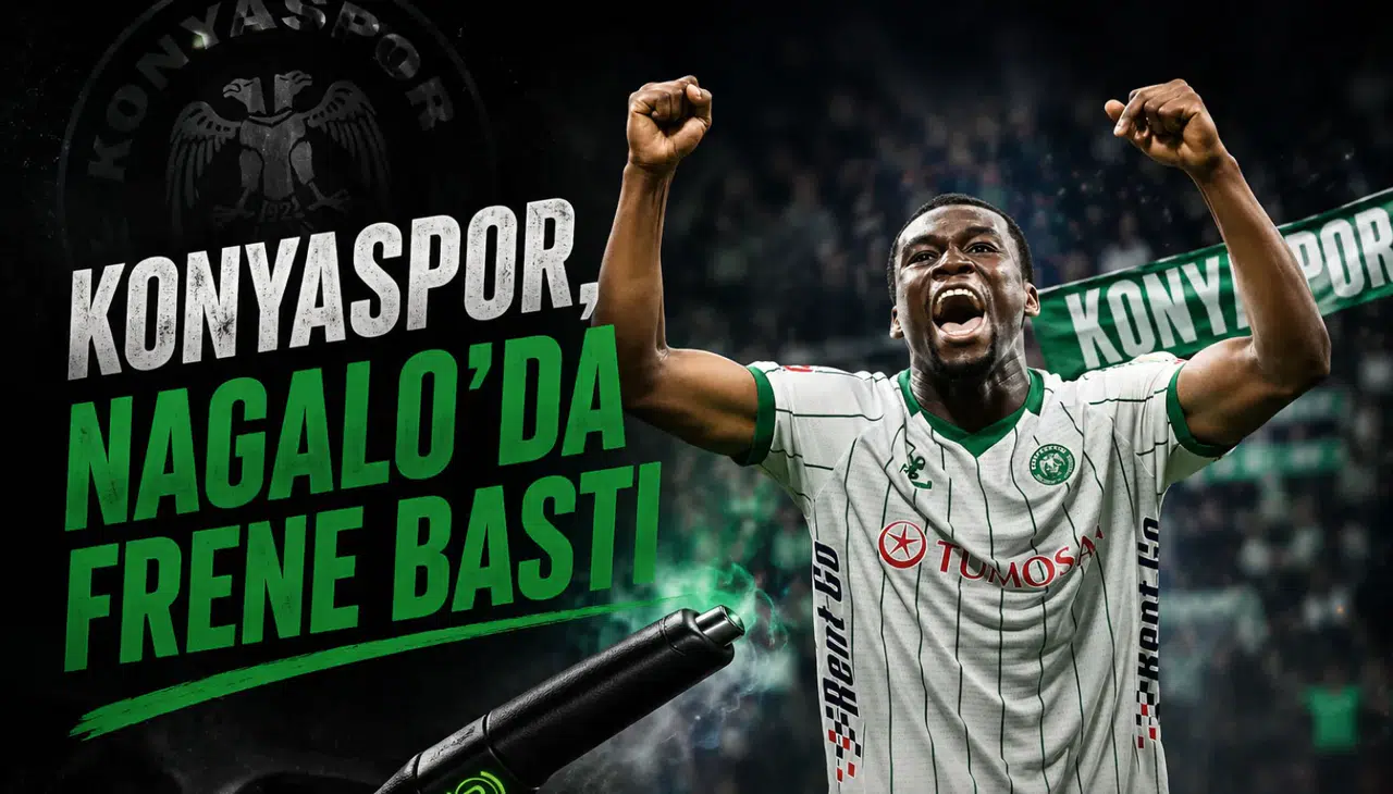 Konyaspor, Nagalo’da frene bastı