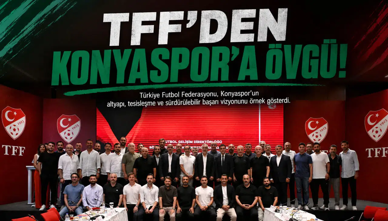 TFF’den Konyaspor’a övgü!