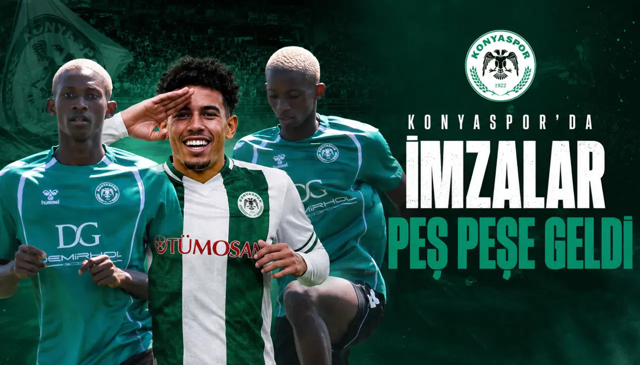 Konyaspor’da imzalar peş peşe geldi