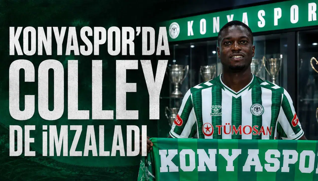 Konyaspor’da Colley de imzaladı