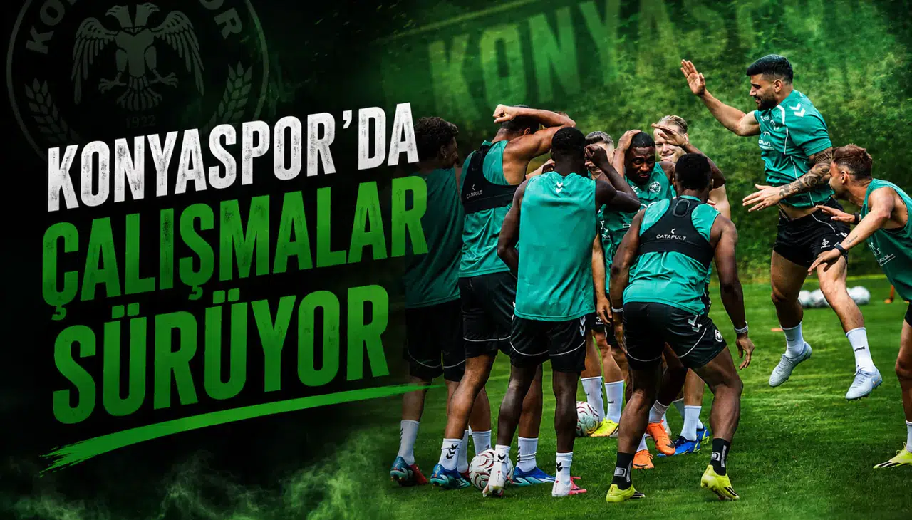 Konyaspor’da çalışmalar sürüyor