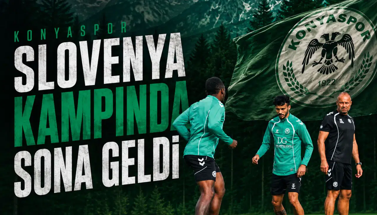 Konyaspor, Slovenya kampında sona geldi