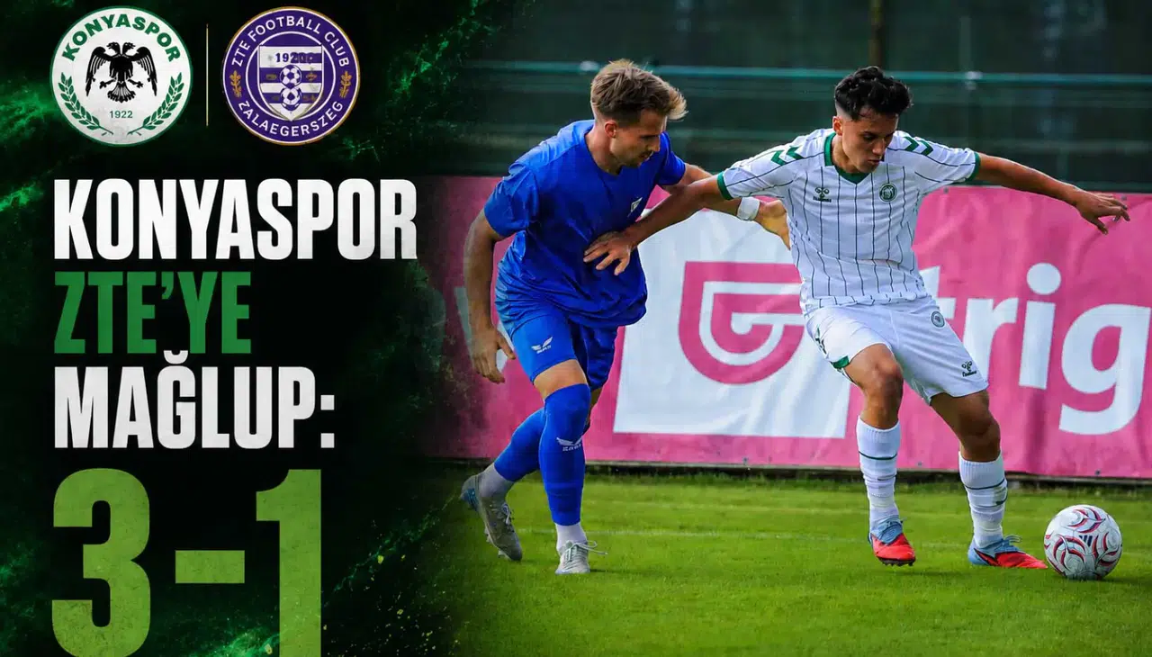 Konyaspor ZTE’ye mağlup: 3-1
