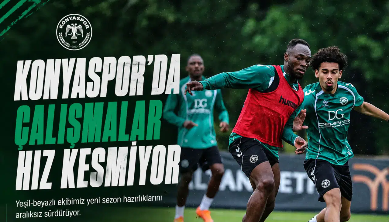 Konyaspor’da çalışmalar hız kesmiyor