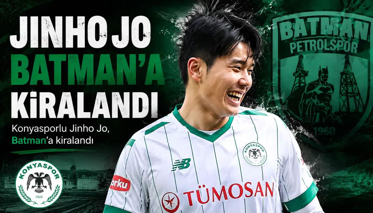 Konyasporlu Jinho Jo, Batman’a kiralandı