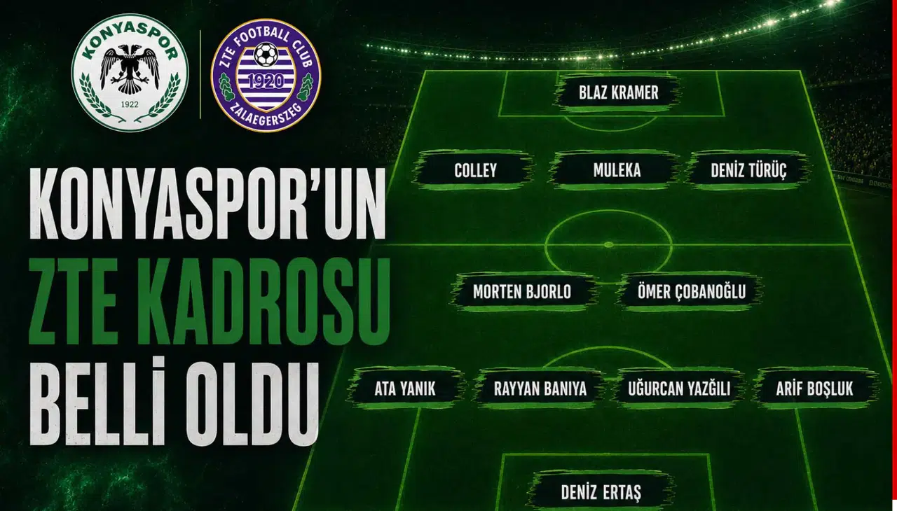 Konyaspor’un ZTE 11’i belli oldu!