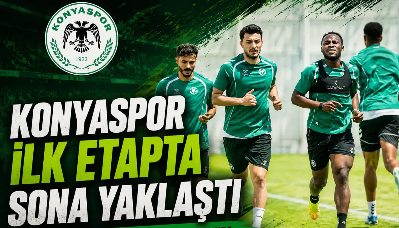 Konyaspor, ilk etapta sona yaklaştı