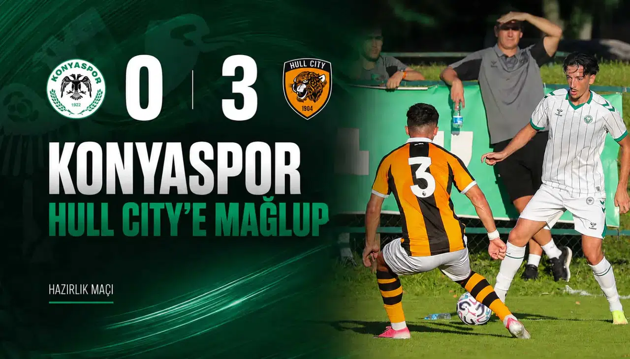 Konyaspor Hull City’e mağlup: 3-0
