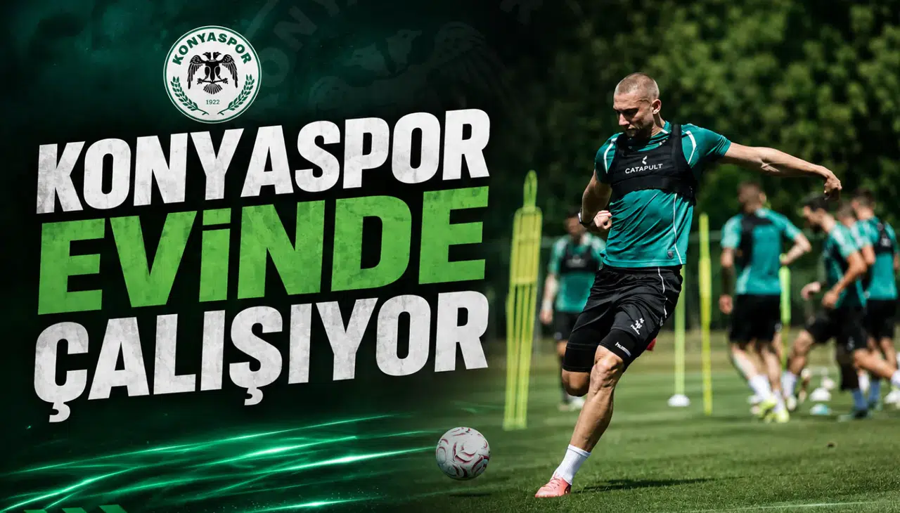 Konyaspor evinde çalışıyor