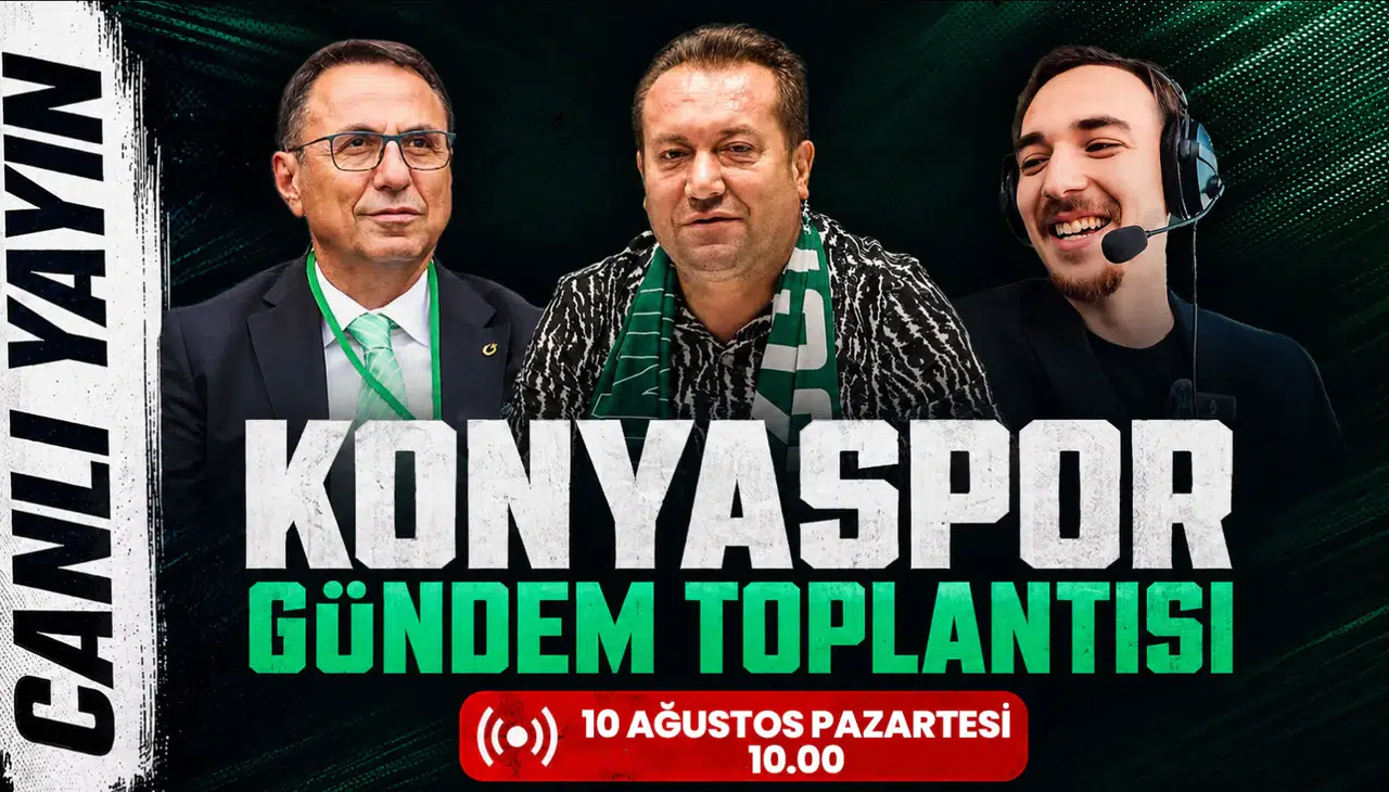 Konyaspor toplantıda, yayın Hasan Yıldırım YouTube’da!
