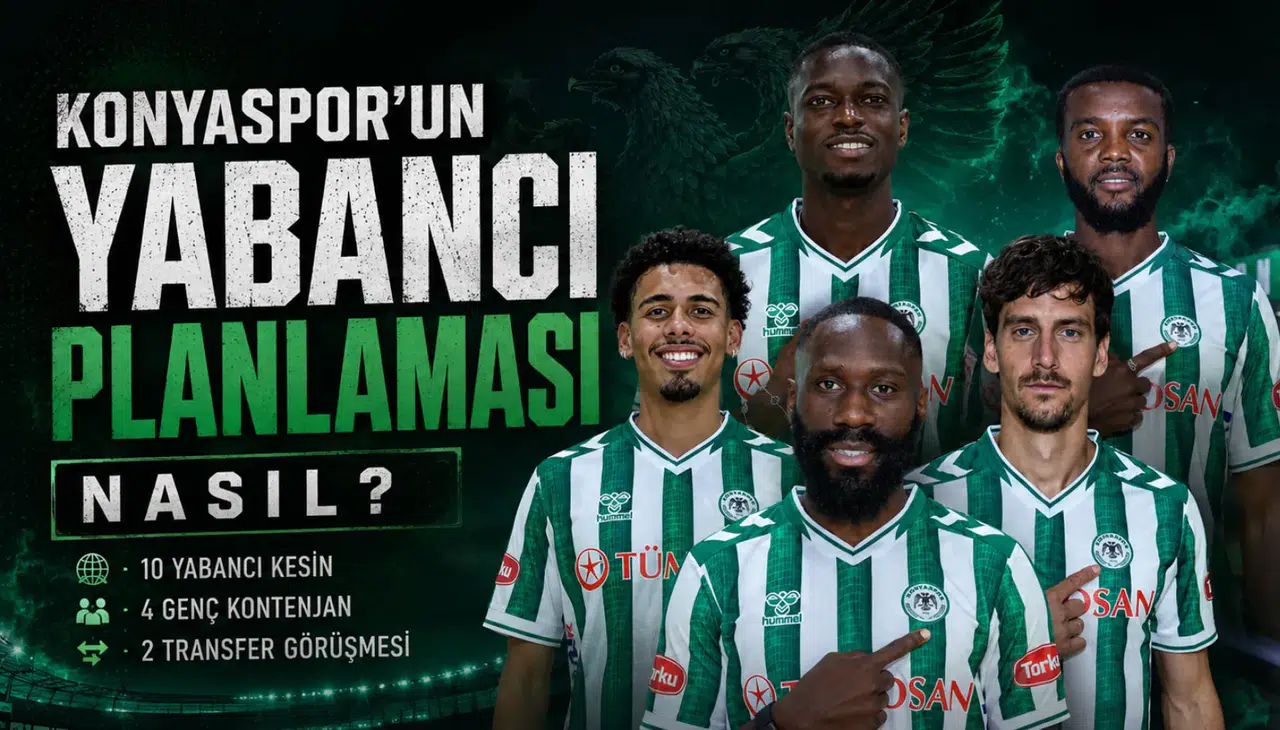 Konyaspor’un yabancı planlaması nasıl?