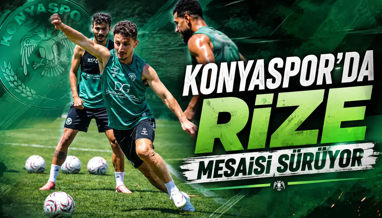 Konyaspor’da Rize mesaisi sürüyor