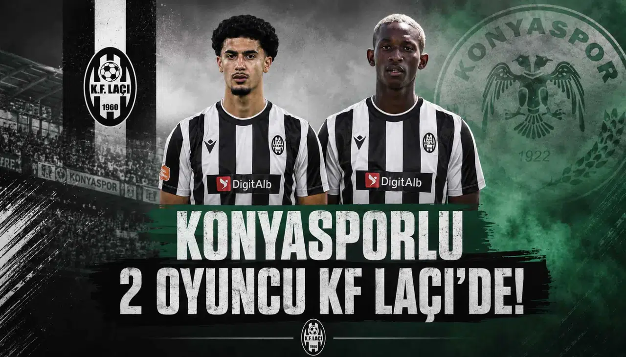 ÖZEL - Konyasporlu 2 oyuncu KF Laçi’de!