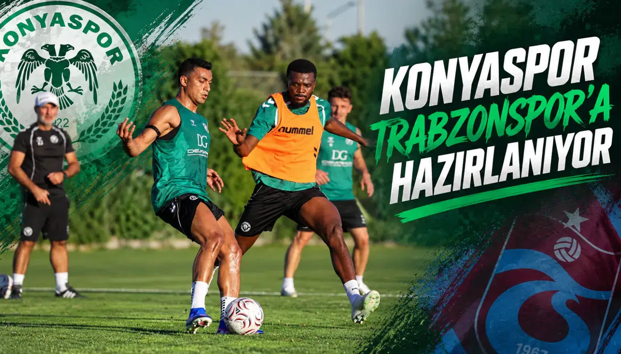 Konyaspor, Trabzonspor’a hazırlanıyor