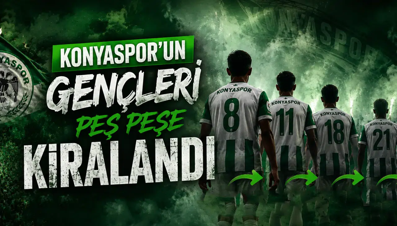Konyaspor’un gençleri peş peşe kiralandı