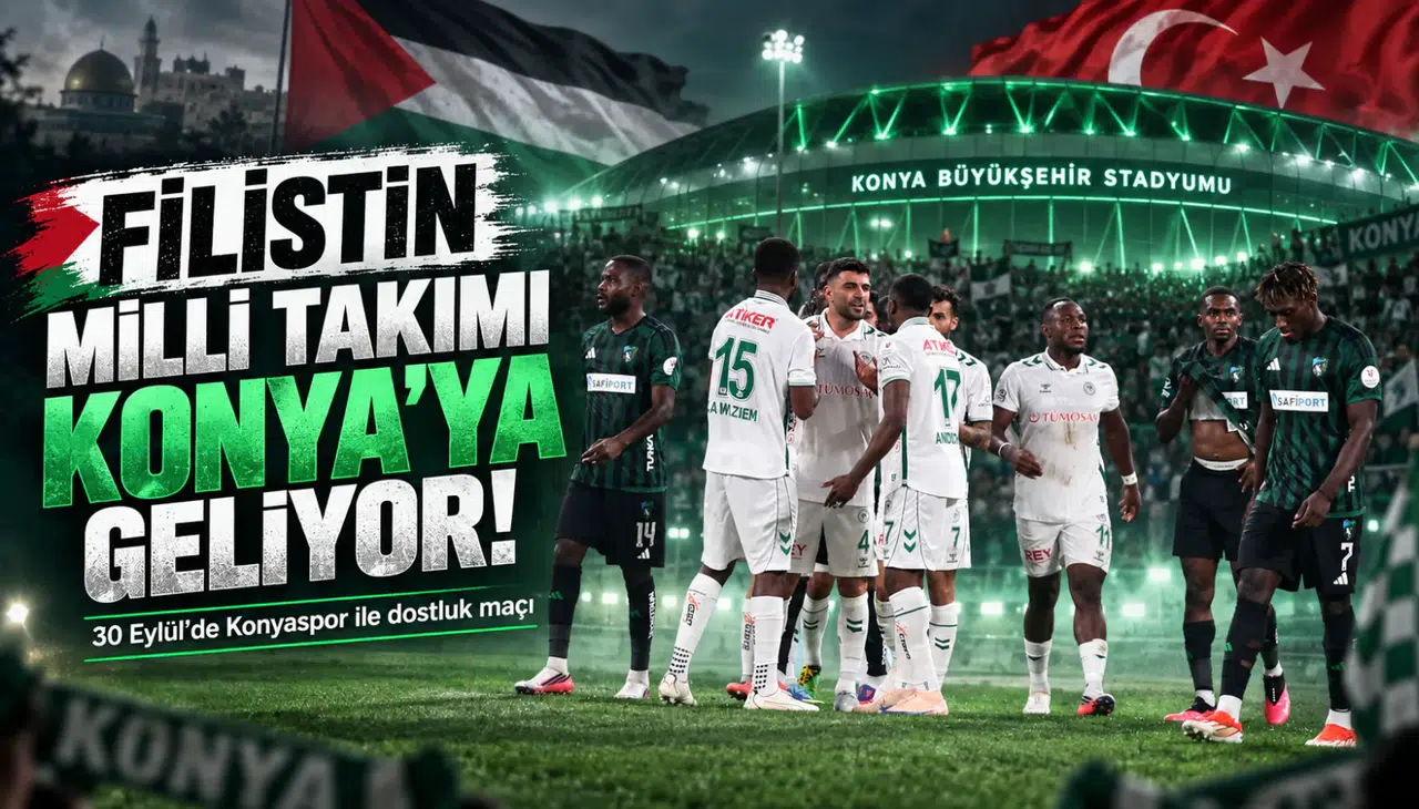 Filistin Milli Takımı, Konya’ya geliyor!