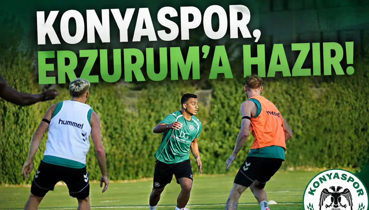 Konyaspor, Erzurum’a hazır!