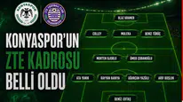 Konyaspor’un ZTE 11’i belli oldu!