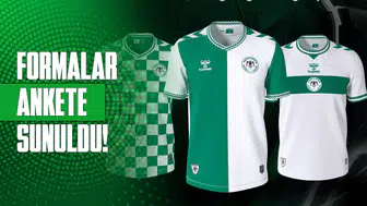 Konyaspor formaları ankete sundu!