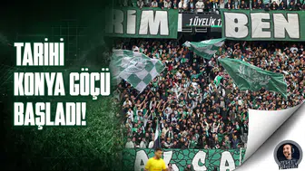 Tarihi Konya göçü başladı!