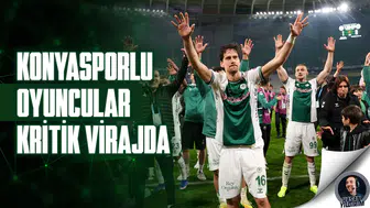 Konyasporlu oyuncular kritik virajda