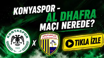 Konyaspor - Al Dhafra maçı nerede?
