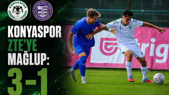 Konyaspor ZTE’ye mağlup: 3-1