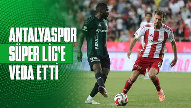 Antalyaspor küme düştü
