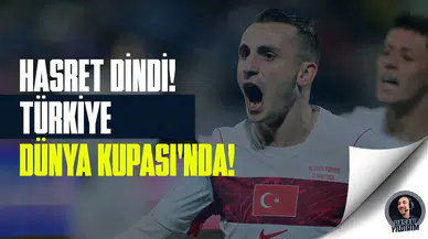 Hasret dindi! Türkiye Dünya Kupası'nda!