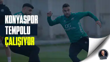 Konyaspor’da çalışmalar tam gaz devam ediyor