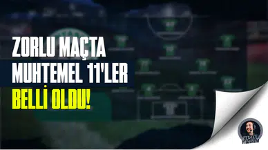 Konyaspor - Karagümrük maçı öncesinde muhtemel 11’ler belli oldu!