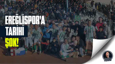 Ereğlispor’a tarihi şok!