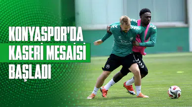 Konyaspor’da Kayseri mesaisi başladı