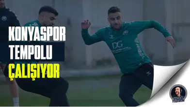 Konyaspor’da çalışmalar tam gaz devam ediyor