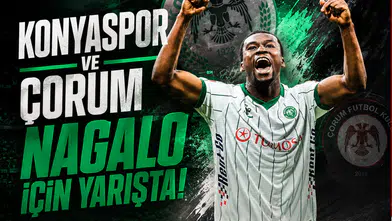 Konyaspor ve Çorum, Nagalo için yarışta