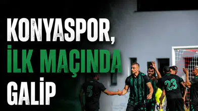 Konyaspor, ilk maçında galip: 2-1