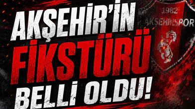 Akşehir’in fikstürü belli oldu