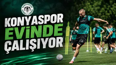 Konyaspor evinde çalışıyor